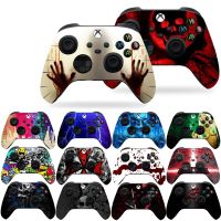 Skin Sticker For XBOX Series X/S Controller Dust-proof Anti-slip Stickers For XBOX Series X Console Joystick Game Accessories