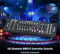 DMX 192 DMX Controller DJ Equipment DMX 512 Console บอร์ดคุมไฟ บอร์ดคอนโทรลไฟ