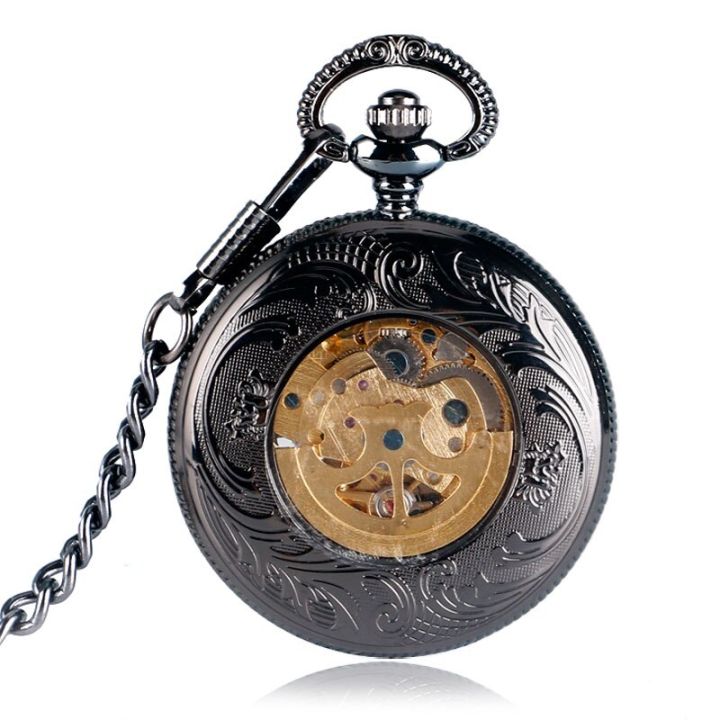 จี้แนวยุควิคตอเรียนนาฬิกาพกหรูคริสมาสต์เครื่องจักรกลอัตโนมัติแบบกลวงหรูหราย้อนยุค