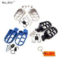 XLJOY Aluminium Footrest Foot Pegs Footpeg For PW50 PW80 PW 50 80 TW200 TTR90 TTR90E Pit Dirt Bike Motocross Motorcycle