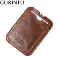 【CW】☃✺☾  1Pc Leather Wallet Credit ID Card Holder Purse Money for Men  Fashion Business Cover