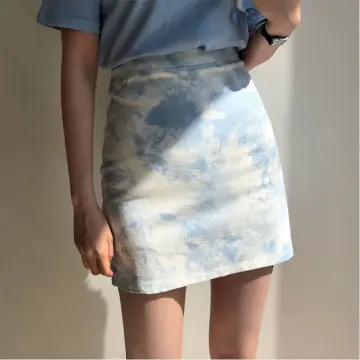 Mua Chân váy loang màu 3D  Tiki