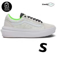 VANS OLD SKOOL OVERT CC SINGLES DAY MULTI TRUE WHITE  (สินค้ามีประกันแท้)