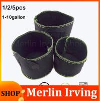 Merlin Irving Shop 1 3 5 10 gal gallon vegetable plant flower fabric potato grow pots nursery bags for tree jardim planter growing supplies tool