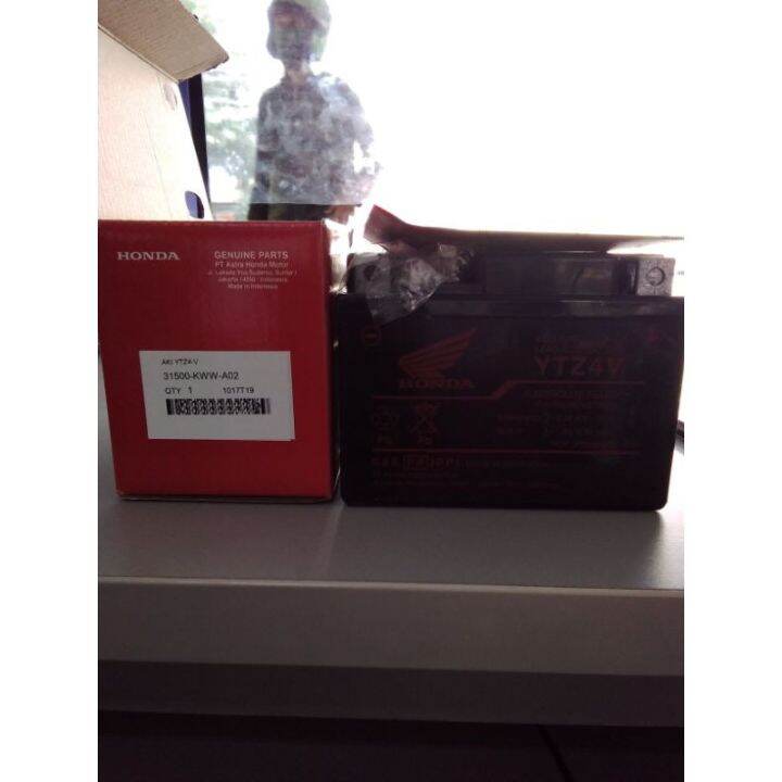 BATTERY HONDA AKI HONDA ACCU HONDA BATRE HONDA 31500KWWA02 dijamin asli