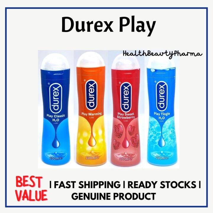 Durex Play Lube Lubricant Gel Range 50ml/ 100ml (Suitable for man