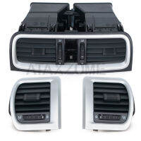 ช่องระบายอากาศสำหรับ Fabia 2 Mk2 Roomster 2007 2008 2009 2010 5j0820951e 5J0819701 5J0819702 Dashboard Center Vent Trim