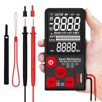 ZZOOI BSIDE Ultra-Portable Digital Smart Multimeter ADMS7/S9CL Large LCD 3-Line Display Voltmeter AC DC Voltage NCV Ohm Hz Multimeter