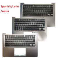 Spanish/Latin/Swiss Laptop Keyboard For ASUS Zenbook U303 U303LB U303LN U303UA U303UB UX303L UX303 U303L UX303LN Palmrest Upper