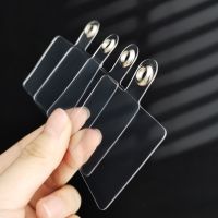 5 Pcs Mobile Phone Lanyard Patch Male Anti-lost Fixed Card Shell Connection Pendant Without Lanyard Hole Transparent Clip