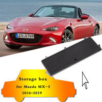 คอนโซลกลางออแกไนเซอร์ถาดสำหรับมาสด้า MX-5 MX 5 MX5 ND 2016 ~ 2019อุปกรณ์เสริมในรถยนต์ออแกไนเซอร์ที่เท้าแขนการจัดเก็บพาเลทภาชนะ