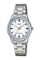 Casio Standard นาฬิกาข้อมือผู้หญิง สายสเตนเลส รุ่น LTP-V005SG,LTP-V005SG-7A (CMG) - สีเงิน