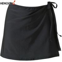 Female Skirts High Waist Girls A-line Mini Tennis Skirt Yoga Running Skirt Lace-up Bandage Sports Skirts Tracksuit Woman