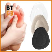 BTC3 3 Pairs รองเท้าส้นสูงมีส้น เบาะรองเท้า Metatarsal บรรเทาอาการปวด แผ่นรองรองเท้า ทนทานต่อการใช้งาน กันลื่น แผ่นรองพื้นรองเท้า ผู้หญิงผู้ชาย