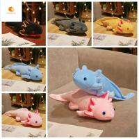 OPHOKJK Axolotl ตุ๊กตาของเล่นเด็ก ปลานิวท์ Plushie ตุ๊กตาซาลาแมนเดอร์ เปลูช ปลาขนปุย ของขวัญวันเกิดเด็ก