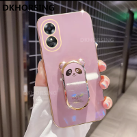 DKHORSING เคสโทรศัพท์ OPPO A78 5G 2023ซิลิโคนนิ่มกันกระแทกฝาครอบด้านหลังป้องกันกล้อง Oppoa78ตัวยึดตัวจับหมีน่ารัก