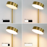 Creative and simple LED indoor lighting wall lamp 9W touch stepless dimming home bedroom bedside mirror adjustable wall lamp