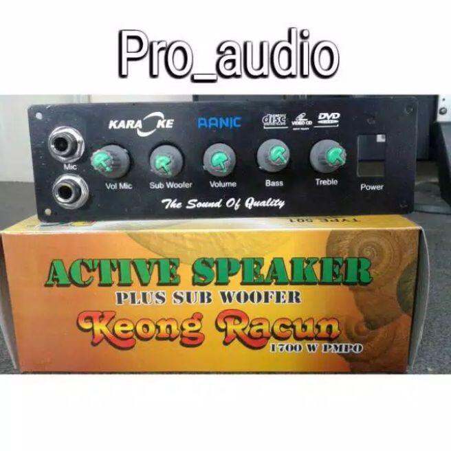 Kit Speaker Aktif plus Subwoofer Kit KEONG RACUN Lazada Indonesia