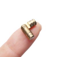 10Pcs Mini Wooden Box Hinge Concealed Cylindrical Wine Wooden Case Hinge Soft Close Folded Jewelry Box Supplies DIY Hardware Accessories