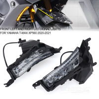 รถจักรยานยนต์ซ้ายขวาสัญญาณไฟสำหรับ YAMAHA T-MAX 560 XP560 2020 2021 TMAX560 XP TECH MAX ABS ด้านหน้าเลี้ยวอุปกรณ์เสริม