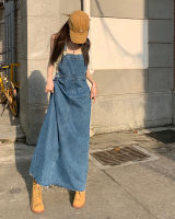 พร้อมส่ง ?? Baby jeans dress C3687 เดรสยีนส์ เดรสยีนส์สไตล์เกาหลี