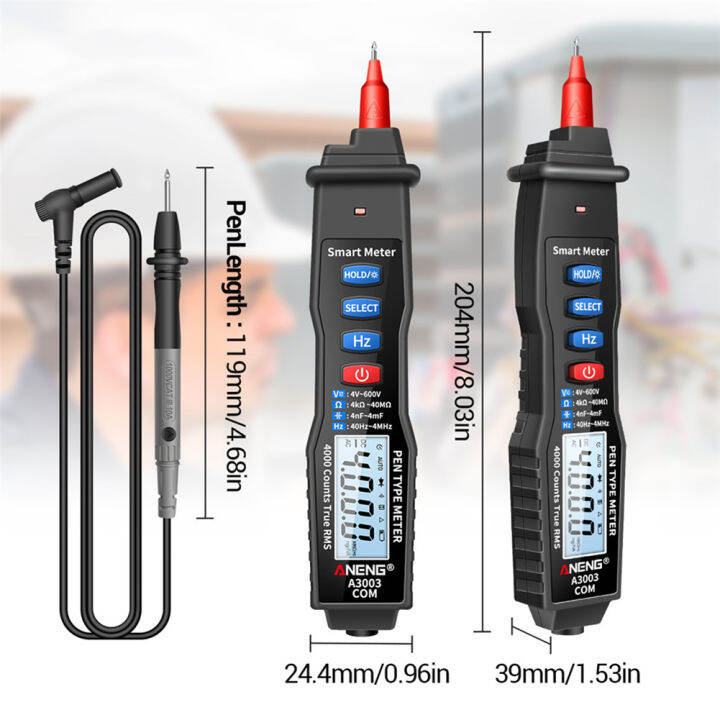 aneng-a3003-ดิจิตอลมัลติมิเตอร์แบบปากกา-4000-นับพร้อมแรงดันไฟฟ้ากระแสสลับ-กระแสตรงแบบไม่สัมผัส-ความจุ-hz-เครื่องมือทดสอบ