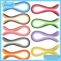 XIUZH 900Pcs หลายสี ชุดแถบแถบ กว้าง5มม. ยาว39ซม. มี9สี ชุดลายฉลุตัดกระดาษ แถบม้วนกระดาษ กระดาษสำหรับตกแต่ง กระดาษควิลลิ่ง การ์ดตกแต่งลาย