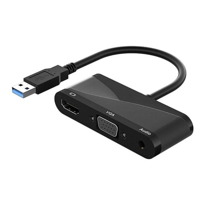 vktech-usb3-0เป็น-vga-hdmi-compatible-audio-adapter-3-in-1-converter-hub-สำหรับ-windows-7-8