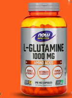 Now Foods, Sports, L-Glutamine, 1,000 mg, 240 Veg Capsules