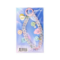 PHON STRAP SMILEY RAINBOW  CHAIN