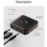 Bluetooth 5.2 Audio Transmitter Receiver 24Bit 96Khz 3.5MM Adaptive LL HD Wireless Adapter สําหรับ TV PC รถ