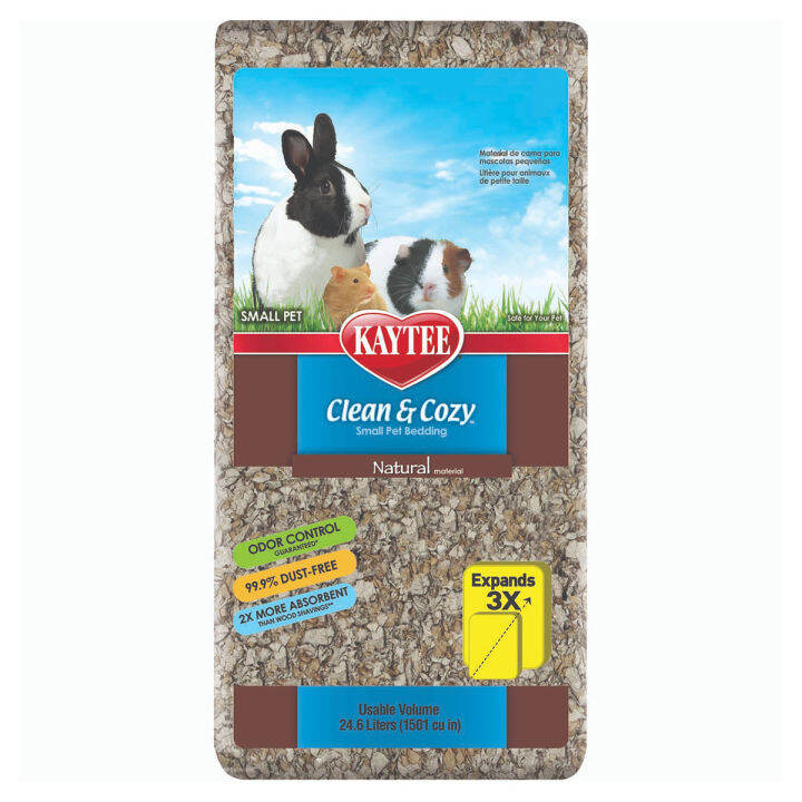 Kaytee Clean & Cozy Natural Bedding 1500 cu in Lazada Singapore