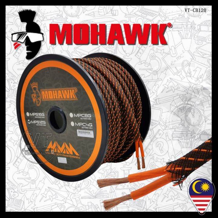 MOHAWK / BLAUPUNKT Audio Speaker Wire Cable White And Blue (Sell Per