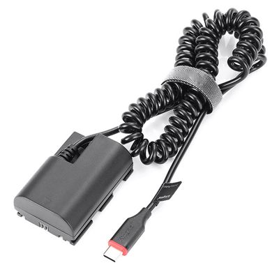 Type-C LP E6 E6N ACK-E6 DR-E6 Dummy Battery&amp;DC USB Cable for Canon EOS 6D 7D 60D 70D 80D 90D R R5 R6 Mark II