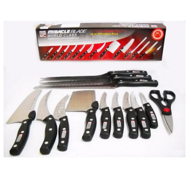 Miracle Blade World Class 13 pcs Knife Set | Lazada PH