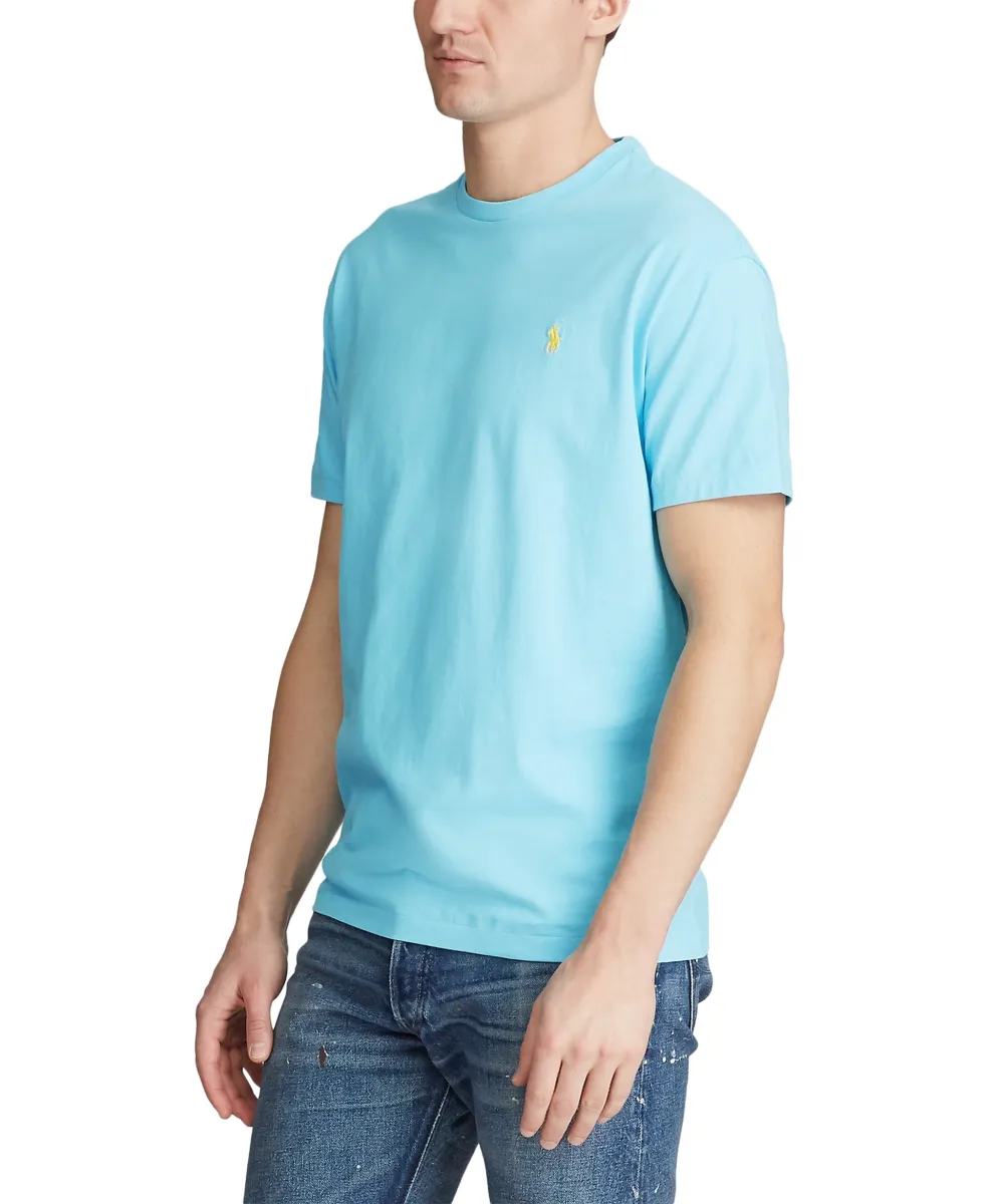 Áo Thun Nam Polo Ralph Lauren Men's Classic Fit Crew Neck T-Shirt Neptune |  