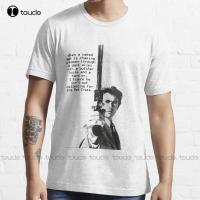 Dirty Harry Charity Trend T-Shirt Clint Eastwood Men Short Sleeve Shirts Custom Aldult Teen Unisex Digital Printing Tee Shirts 4XL 5XL 6XL