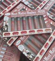 The Balm Meet Matte Hughes Nude Lipstick Set