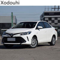 For Toyota ViosYaris Sedan 2017 2018 2019 Car GasFuelOil Tank Cover Cap Sticker Styling ABS Chrome Auto Car Parts Hoods