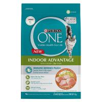 ร้านMariya riya อาหารเม็ด เพียวริน่า PURINA ONE INDOOR ADVANTAGE สูตรแมวเลี้ยงในบ้าน ขนาด 380 g.