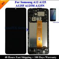 ✘♝✕ LCD Screen Original For Samsung A12 LCD A125 LCD For Samsung A12 A125F LCD Screen Touch Digitizer Assembly