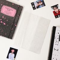 A5 Album Protector Book Binder Cover Transparent Fine Flash Album Shell Protective Cover Accessories 【AUG】
