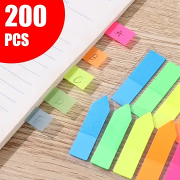 Transparent Sticky Notes, Page Markers, Book Tabs, Sticky Note Tabs, Sticky Tabs, Page Tabs, Label Stickers, Pop Up Index Tabs, Tabs Flags Stickers