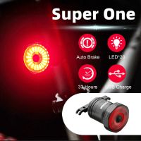 ♞∋▣ NEWBOLER Bicycle Smart Auto Brake Sensing Light IPx6 Waterproof LED Chargable Cycling Taillight Bike Rear Light Bike Accessories