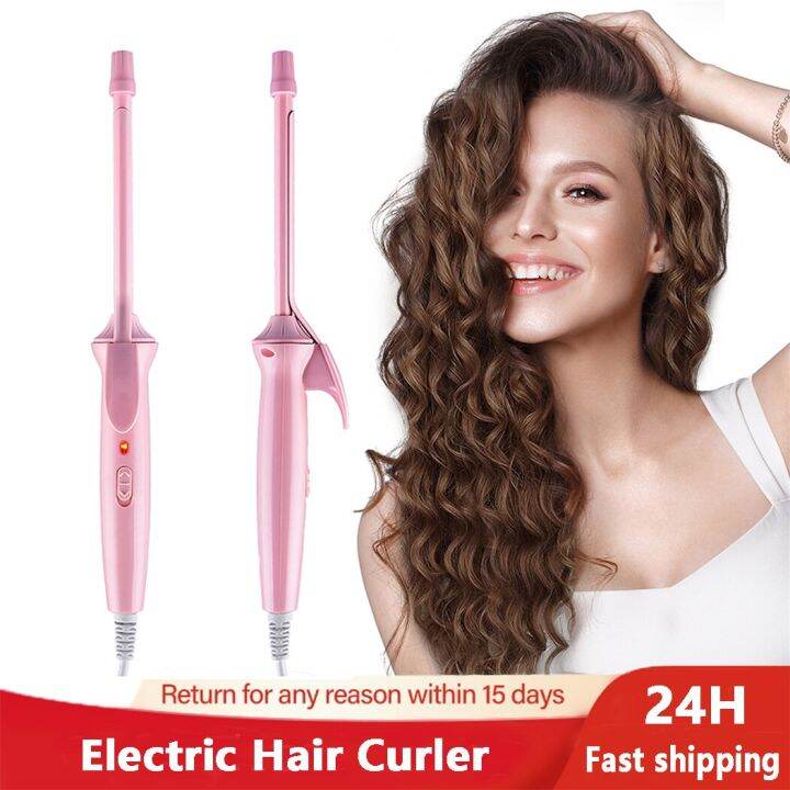 Professional 9mm Hair Curler Curling iron for curls Slim Tight Curls
