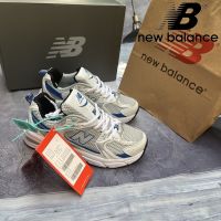 [NE] n7w bal7nce Running Shoes Hot-Selling 530 Silver Blue es Kasut Lelaki Wanita Campus Student Couple Men Style