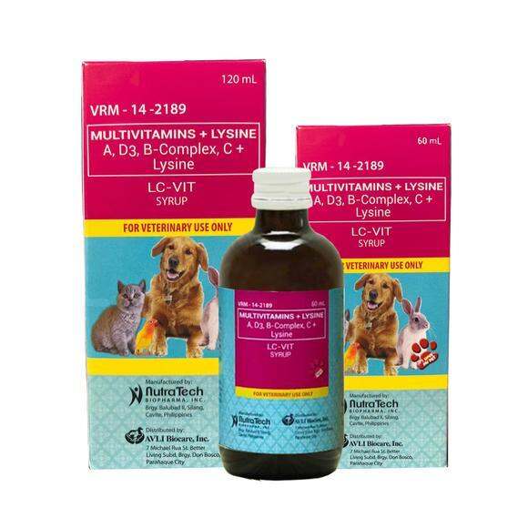 LC Vit Multi-vitamins Syrup, Pet Multivitamins Cat Dog Vitamins | Lazada PH