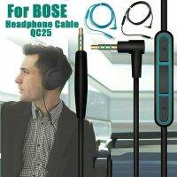 MINIMI แทนที่ แกดเจ็ต พร้อมไมโครโฟน บลูทูธแบบมีสาย สำหรับ BOSE QC25 สายหูฟัง สายสัญญาณเสียง ปลั๊กหูฟัง