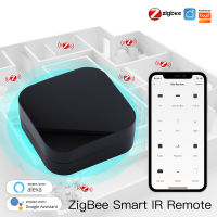 Tuya ZigBee รีโมทคอนโทรล IR อัจฉริยะ,รีโมทคอนโทรลอินฟราเรดอเนกประสงค์สำหรับบ้านอัจฉริยะทำงานร่วมกับ Alexa Goo-Gle Home