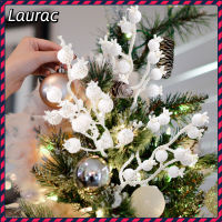 Laurance เครื่องประดับตกแต่งผลไม้ปลอมรูปผลเบอร์รี่สีขาวโฟมเชอร์รี่ตัดจำลองขนาดจิ๋ว1ชิ้นทับทิมดอกไม้ประดิษฐ์เกสรตัวผู้